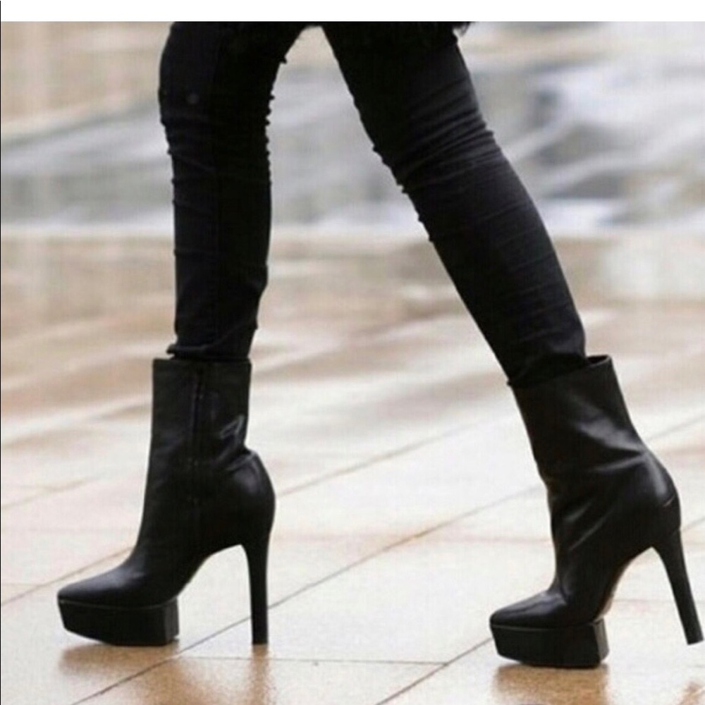 Platform Booties by Theyskens’ Theory